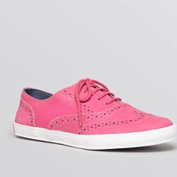 kate spade Shoes - SALE❗️Kate Spade Pink Catlyn Suede Oxford Sneakers